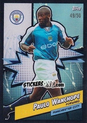 Sticker Paulo Wanchope - Manchester City 2023-2024
 n. MANH-9b - Topps