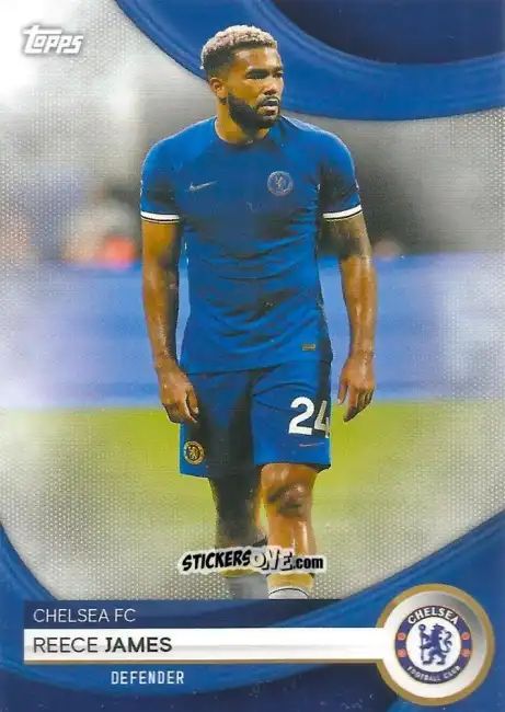 Sticker Reece James - Chelsea Team Set 2023-2024
 n. 6 - Topps