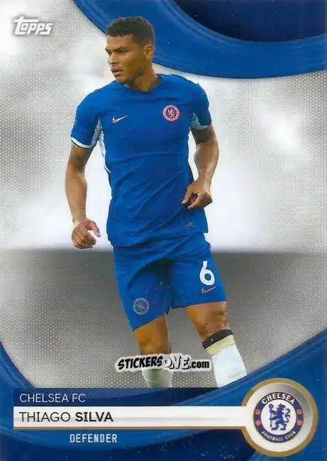Cromo Thiago Silva - Chelsea Team Set 2023-2024
 n. 11 - Topps