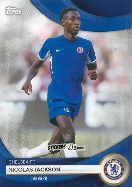 Cromo Nicolas Jackson - Chelsea Team Set 2023-2024
 n. 24 - Topps