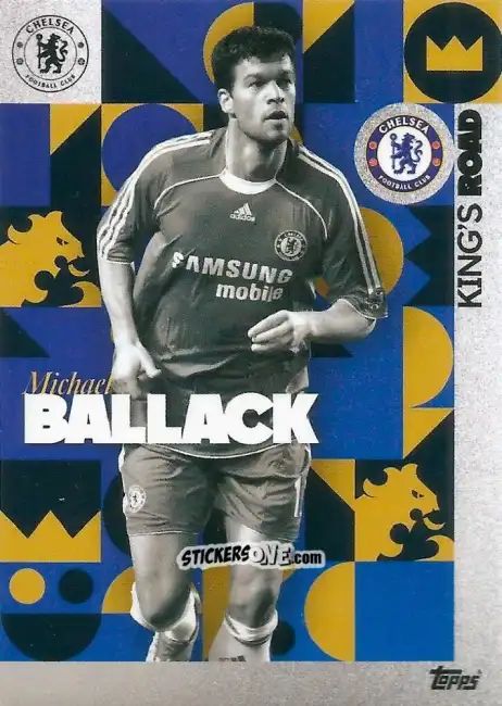 Sticker Michael Ballack - Chelsea Team Set 2023-2024
 n. 33 - Topps