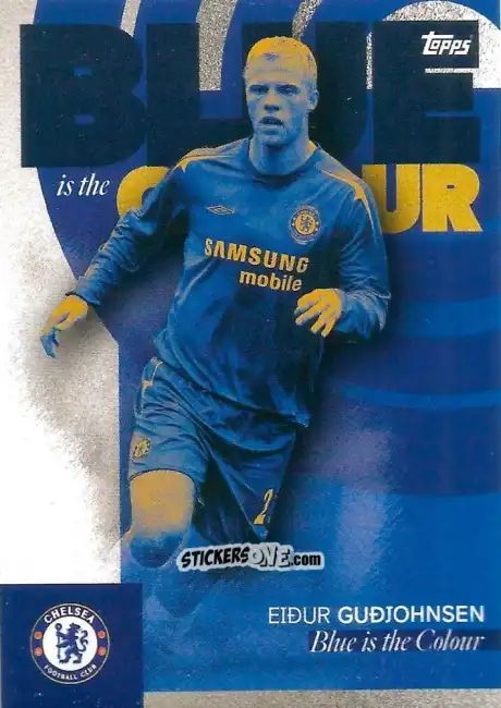 Cromo Eiður Guðjohnsen - Chelsea Team Set 2023-2024
 n. 36 - Topps