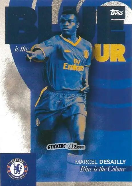 Figurina Marcel Desailly - Chelsea Team Set 2023-2024
 n. 37 - Topps
