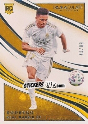 Sticker Rodrygo - Immaculate Soccer 2020
 n. 6 - Panini