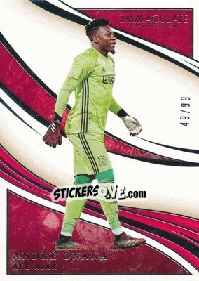 Sticker Andre Onana - Immaculate Soccer 2020
 n. 17 - Panini