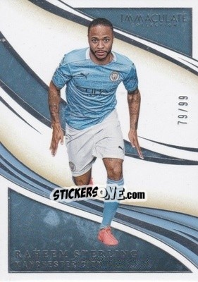Sticker Raheem Sterling - Immaculate Soccer 2020
 n. 19 - Panini