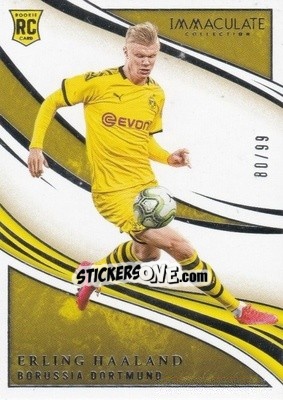 Sticker Erling Haaland - Immaculate Soccer 2020
 n. 51 - Panini