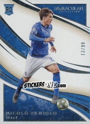 Sticker Nicolo Zaniolo - Immaculate Soccer 2020
 n. 59 - Panini