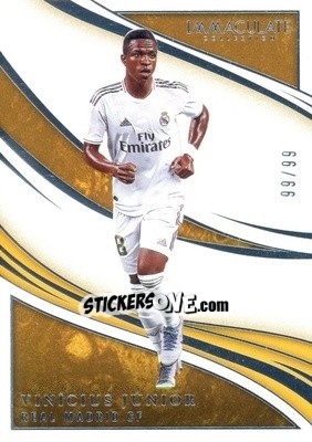 Sticker Vinicius Junior - Immaculate Soccer 2020
 n. 62 - Panini