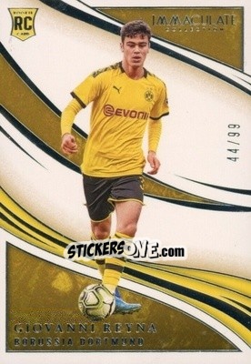 Sticker Giovanni Reyna - Immaculate Soccer 2020
 n. 94 - Panini