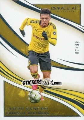 Sticker Jadon Sancho - Immaculate Soccer 2020
 n. 98 - Panini