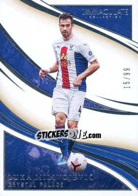 Sticker Luka Milivojevic - Immaculate Soccer 2020
 n. 114 - Panini
