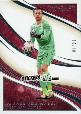 Sticker Lukasz Fabianski - Immaculate Soccer 2020
 n. 135 - Panini