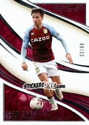 Sticker Jack Grealish - Immaculate Soccer 2020
 n. 141 - Panini