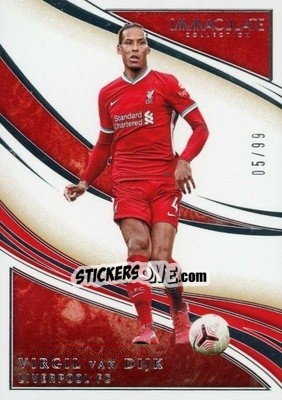 Sticker Virgil van Dijk - Immaculate Soccer 2020
 n. 151 - Panini