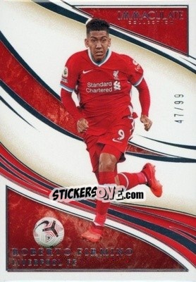 Sticker Roberto Firmino - Immaculate Soccer 2020
 n. 153 - Panini