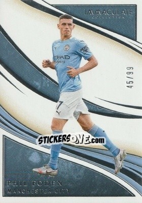 Sticker Phil Foden - Immaculate Soccer 2020
 n. 154 - Panini