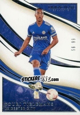 Sticker Youri Tielemans - Immaculate Soccer 2020
 n. 157 - Panini