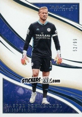 Sticker Kasper Schmeichel - Immaculate Soccer 2020
 n. 166 - Panini