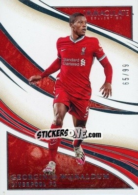 Sticker Georginio Wijnaldum - Immaculate Soccer 2020
 n. 172 - Panini