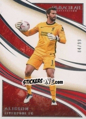 Sticker Alisson - Immaculate Soccer 2020
 n. 180 - Panini