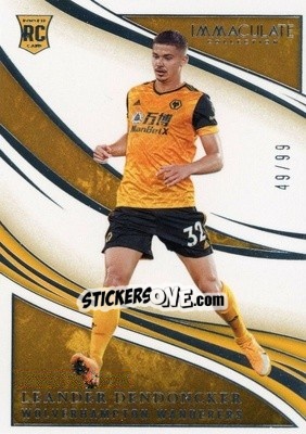 Sticker Leander Dendoncker - Immaculate Soccer 2020
 n. 200 - Panini