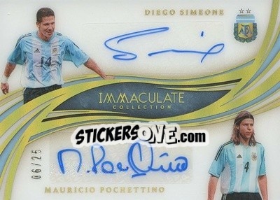Sticker Diego Simeone / Mauricio Pochettino