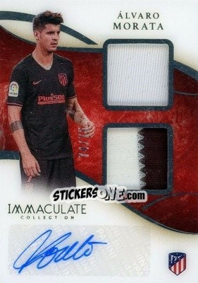 Sticker Alvaro Morata - Immaculate Soccer 2020
 n. DU-AMO - Panini