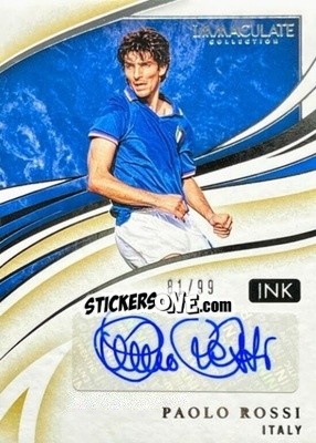 Sticker Paolo Rossi - Immaculate Soccer 2020
 n. I-PR - Panini