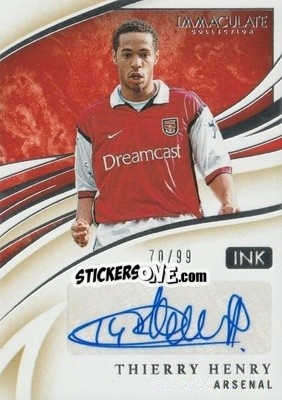 Sticker Thierry Henry - Immaculate Soccer 2020
 n. I-TH - Panini