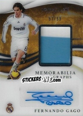 Sticker Fernando Gago - Immaculate Soccer 2020
 n. MA-FG - Panini
