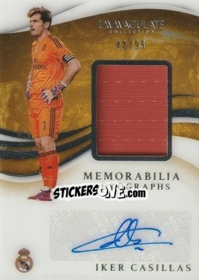 Sticker Iker Casillas - Immaculate Soccer 2020
 n. MA-IC - Panini