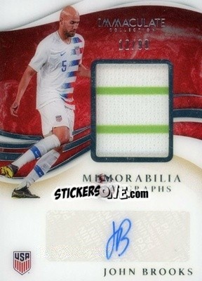 Sticker John Brooks - Immaculate Soccer 2020
 n. MA-JB - Panini
