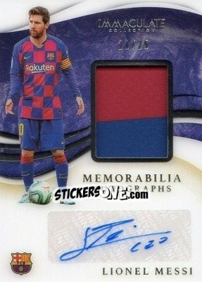 Sticker Lionel Messi - Immaculate Soccer 2020
 n. MA-LM - Panini