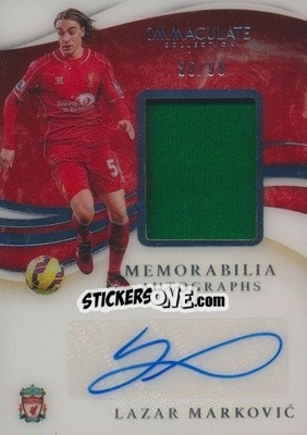 Sticker Lazar Markovic - Immaculate Soccer 2020
 n. MA-LZR - Panini