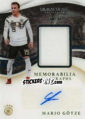 Sticker Mario Gotze - Immaculate Soccer 2020
 n. MA-MG - Panini
