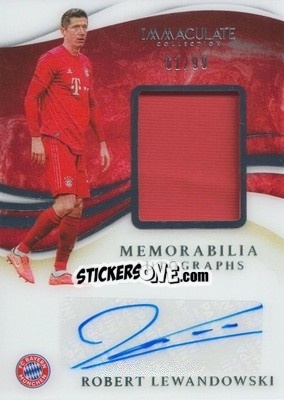 Sticker Robert Lewandowski - Immaculate Soccer 2020
 n. MA-RL - Panini