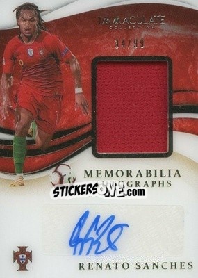 Sticker Renato Sanches - Immaculate Soccer 2020
 n. MA-RS - Panini
