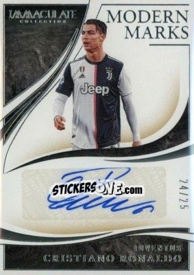 Sticker Cristiano Ronaldo - Immaculate Soccer 2020
 n. MM-CR7 - Panini