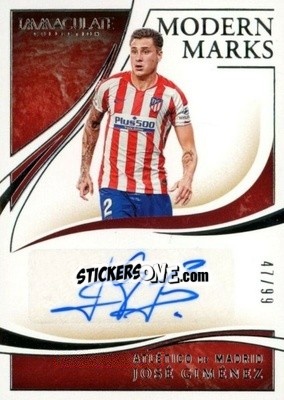 Sticker Jose Gimenez - Immaculate Soccer 2020
 n. MM-JG - Panini