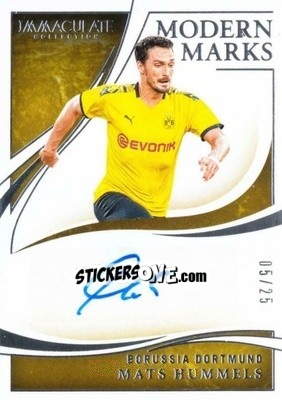 Sticker Mats Hummels - Immaculate Soccer 2020
 n. MM-MH - Panini
