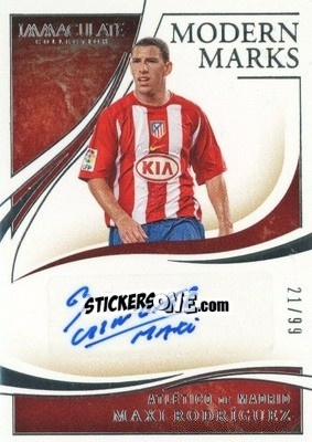 Sticker Maxi Rodriguez - Immaculate Soccer 2020
 n. MM-MXR - Panini