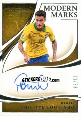 Sticker Philippe Coutinho - Immaculate Soccer 2020
 n. MM-PCO - Panini