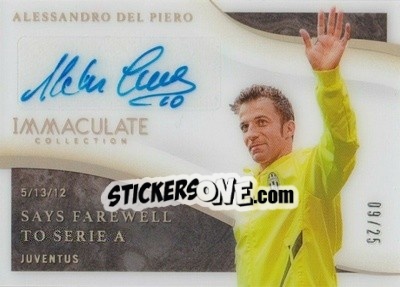 Sticker Alessandro Del Piero