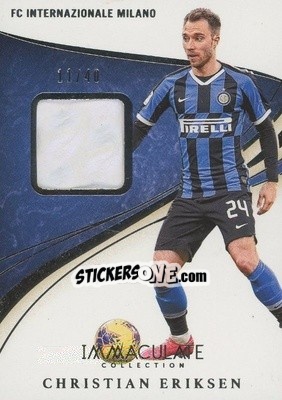 Sticker Christian Eriksen - Immaculate Soccer 2020
 n. BM-CE - Panini