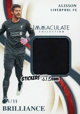 Sticker Alisson - Immaculate Soccer 2020
 n. B-A - Panini
