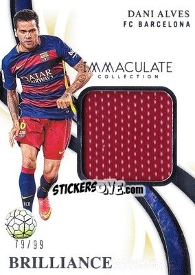 Sticker Dani Alves - Immaculate Soccer 2020
 n. B-ALV - Panini