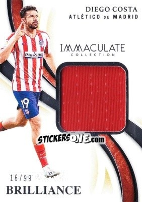 Sticker Diego Costa - Immaculate Soccer 2020
 n. B-DC - Panini