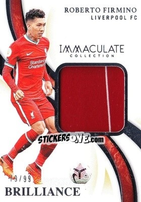 Sticker Roberto Firmino - Immaculate Soccer 2020
 n. B-RF - Panini