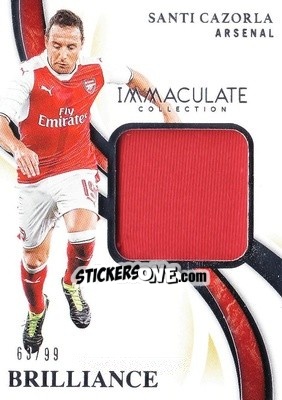 Sticker Santi Cazorla - Immaculate Soccer 2020
 n. B-SC - Panini